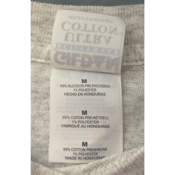 Vintage 90s Field of Dreams Shirt From Gift Shop Size Medium Gray/White - Picture 5 of 7